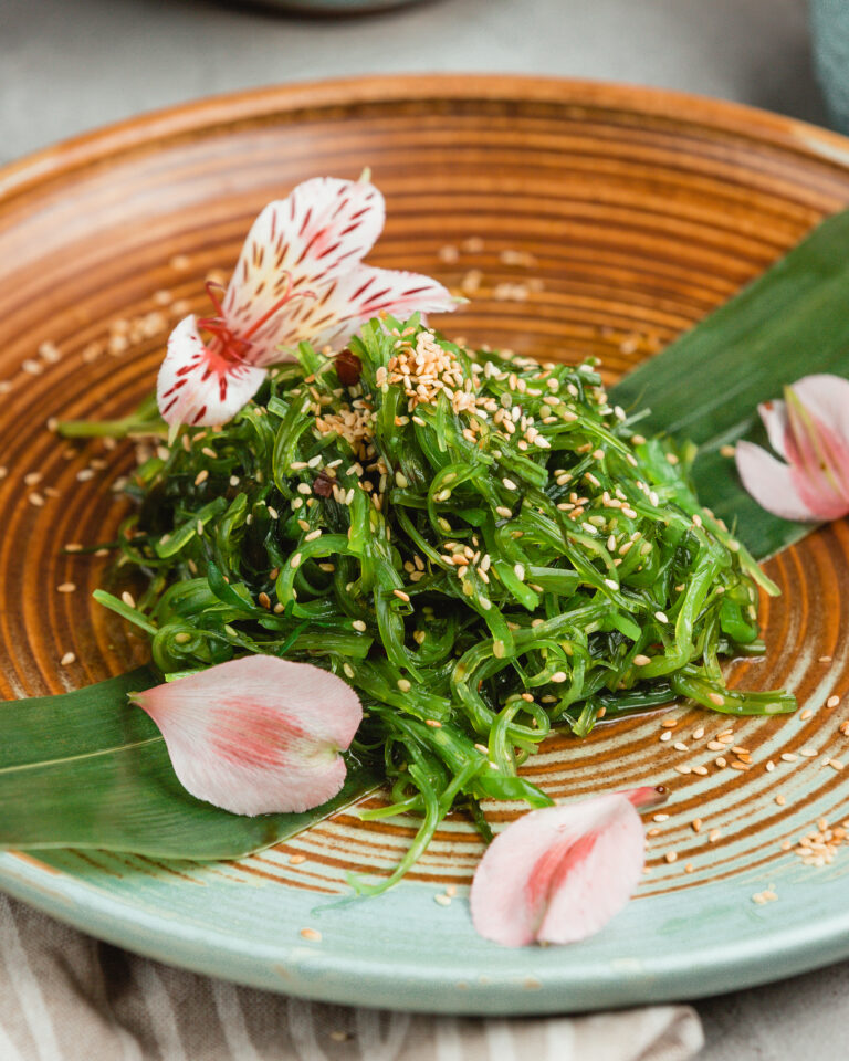 Sea Moss - traditional seaweed vegetable salad