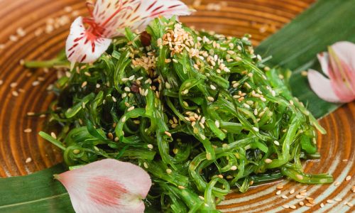 Sea Moss – traditional seaweed vegetable salad Sea Moss - traditional seaweed vegetable salad